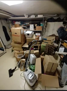 Débarras appartement avant